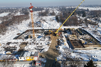 Zielone Staromieście rośnie w oczach – budowa trwa, a pierwsze efekty już widać